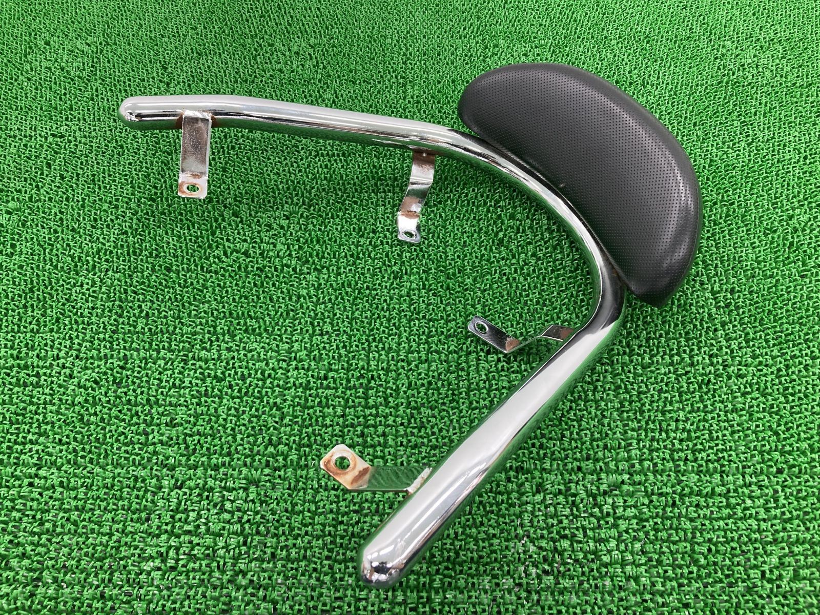 PCX125 PCX150 グラブバー 社外 バイク 部品 JF28 KF12 バックレスト 曲がり無し 品薄 希少品:22319361
