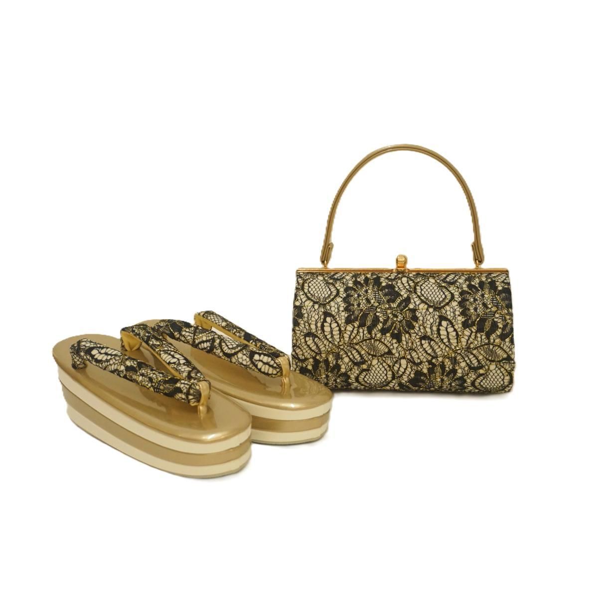 紗織　草履バッグセット　Мサイズ　新品 沙織草履バッグセットМサイズ新品