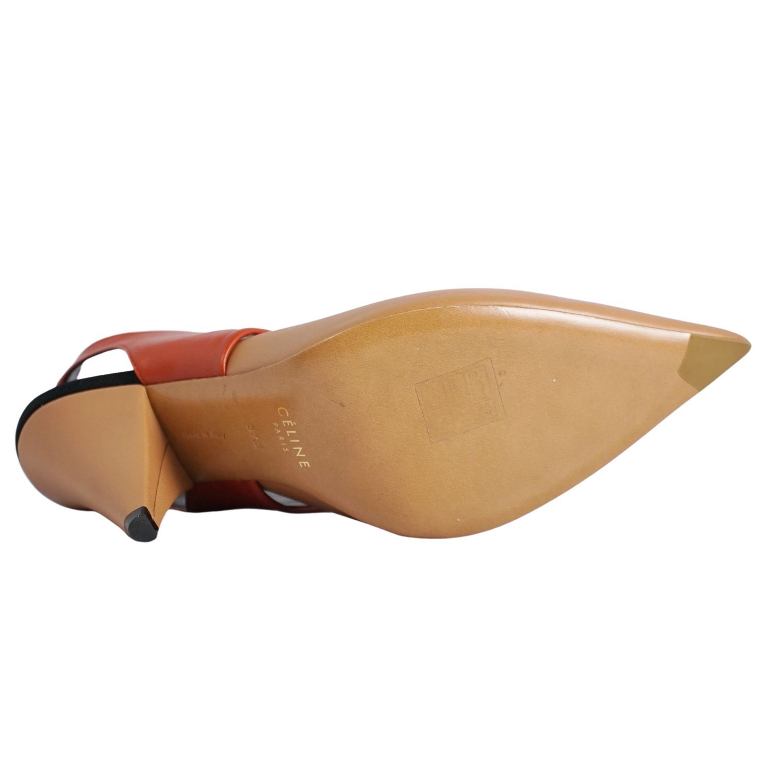  セリーヌ CELINE パンプス フィービー期 ストラップ レザー ヒー ハイヒール パンプス パンプス