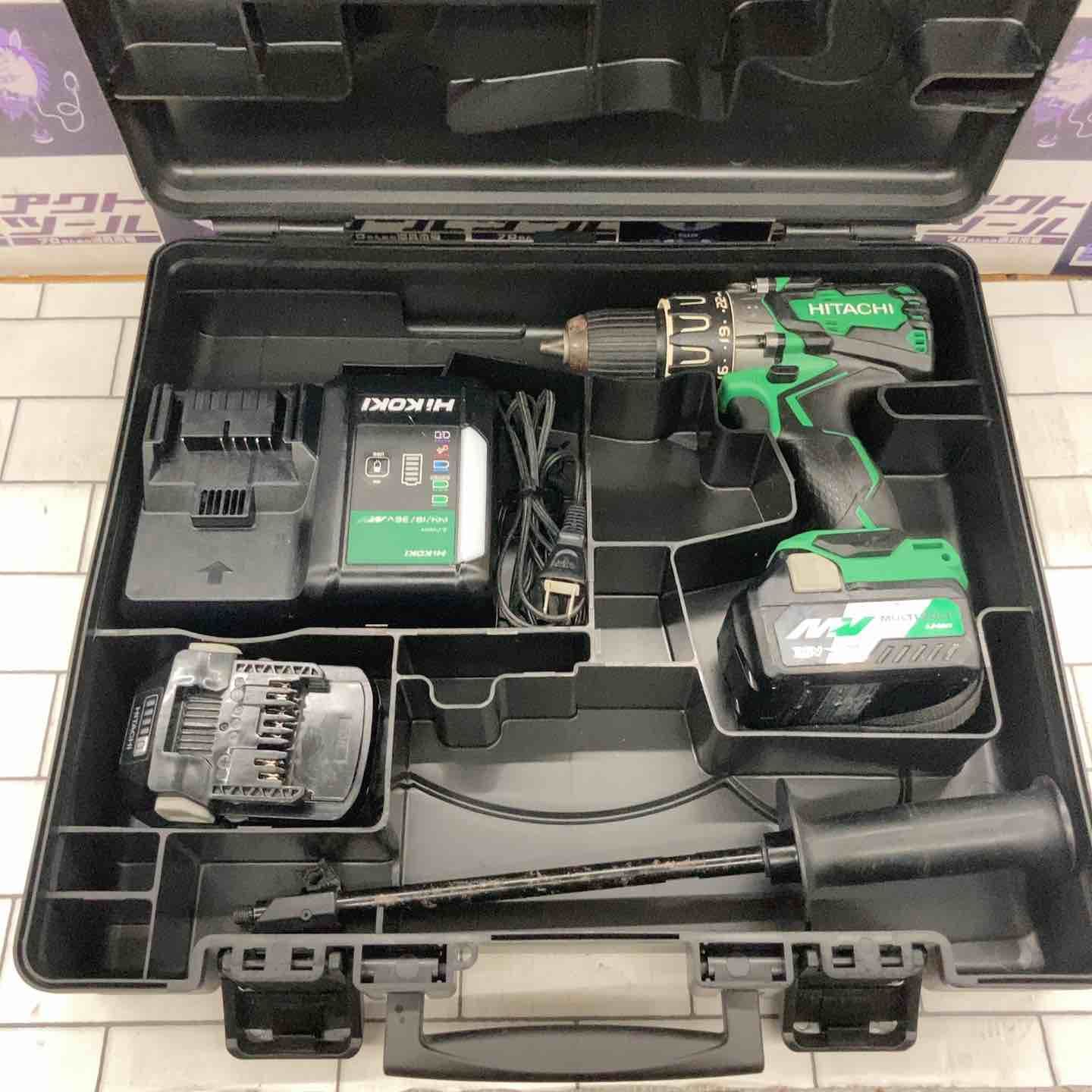 ハイコーキ HIKOKI 旧 日立工機 コードレス振動ドリルドライバー DV36DA 2XP 藤沢店