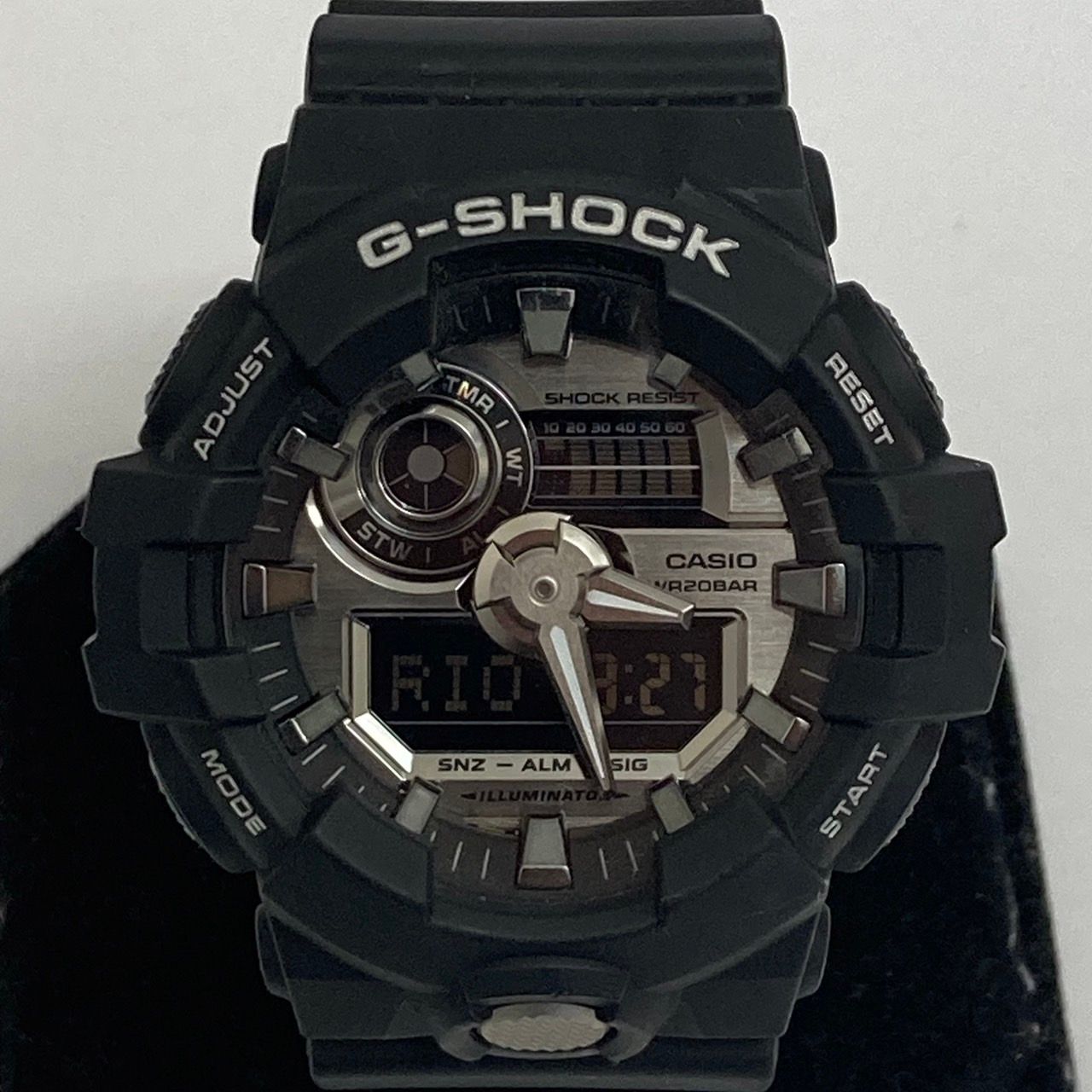 G-SHOCK GA-710-1AJF デジタルアナログ 黒 - 時計