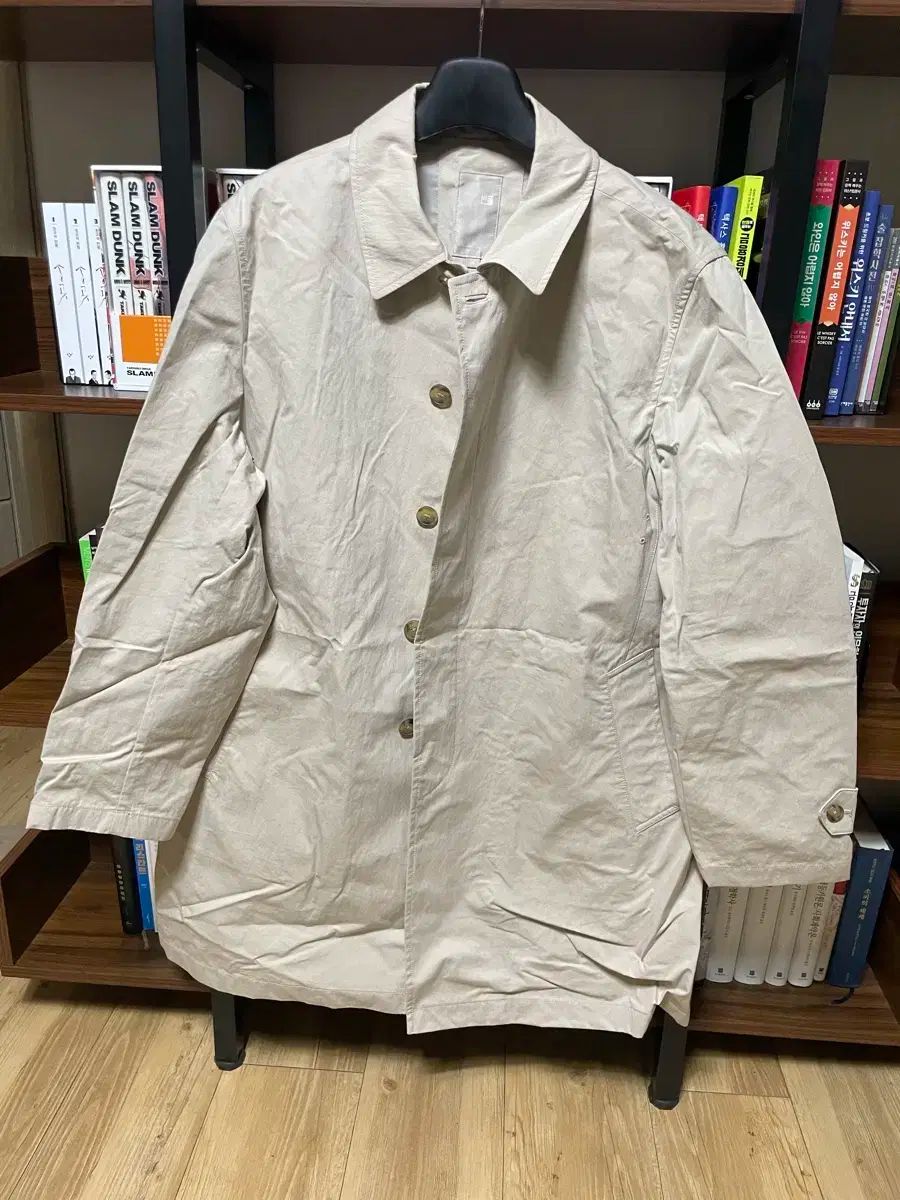 BEAN POLE ビーンポール コットン ステン コート ベージュ サイズ 115