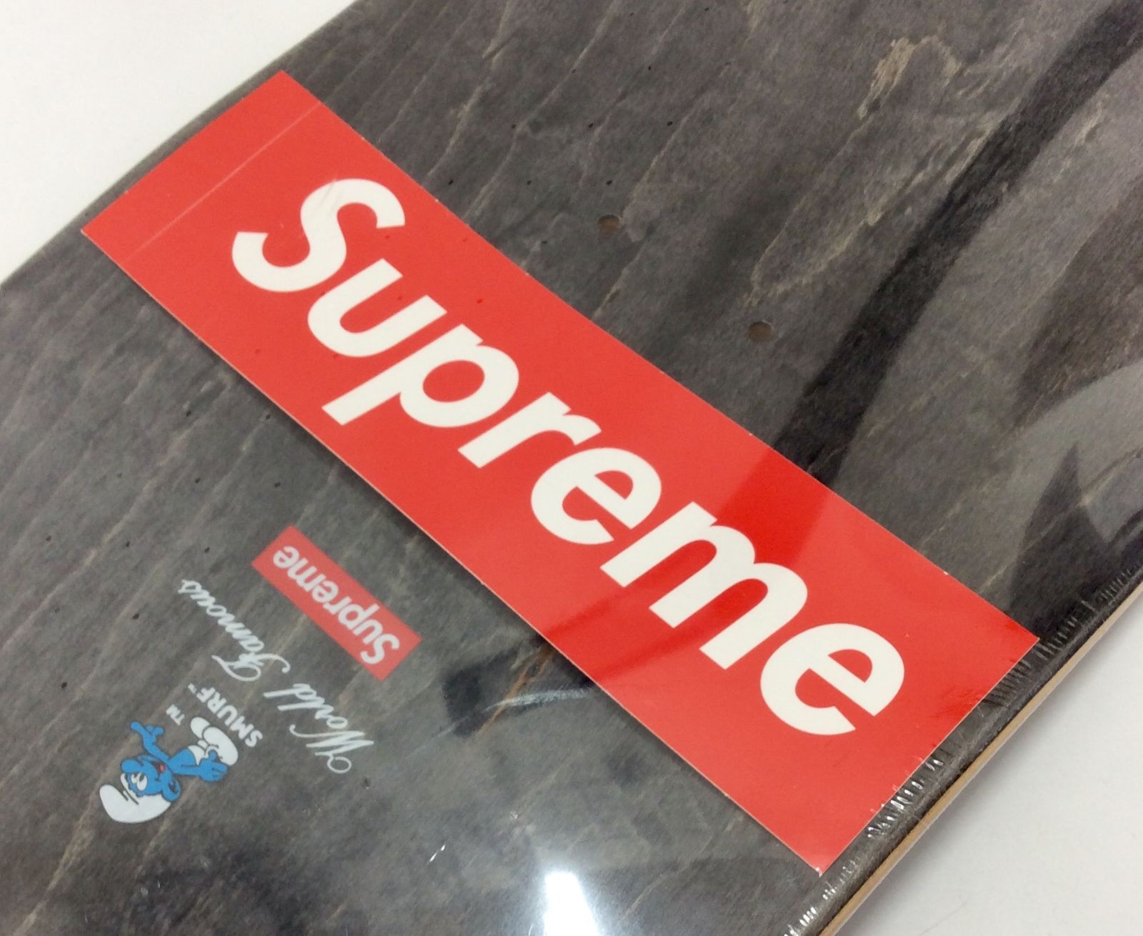 新品未開封】SUPREME Smurfs Skateboard Deck パープル FW20SB2