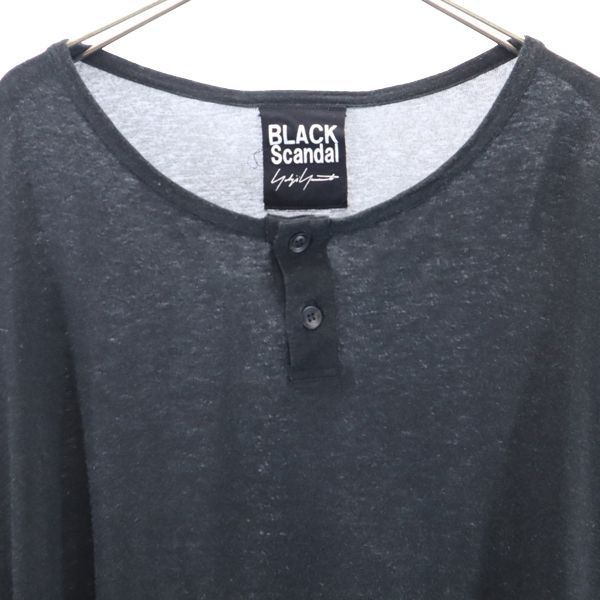 中古】 ヨウジヤマモト 20ss BLACK Scandal 内田すずめ レーヨン麻天竺 ...