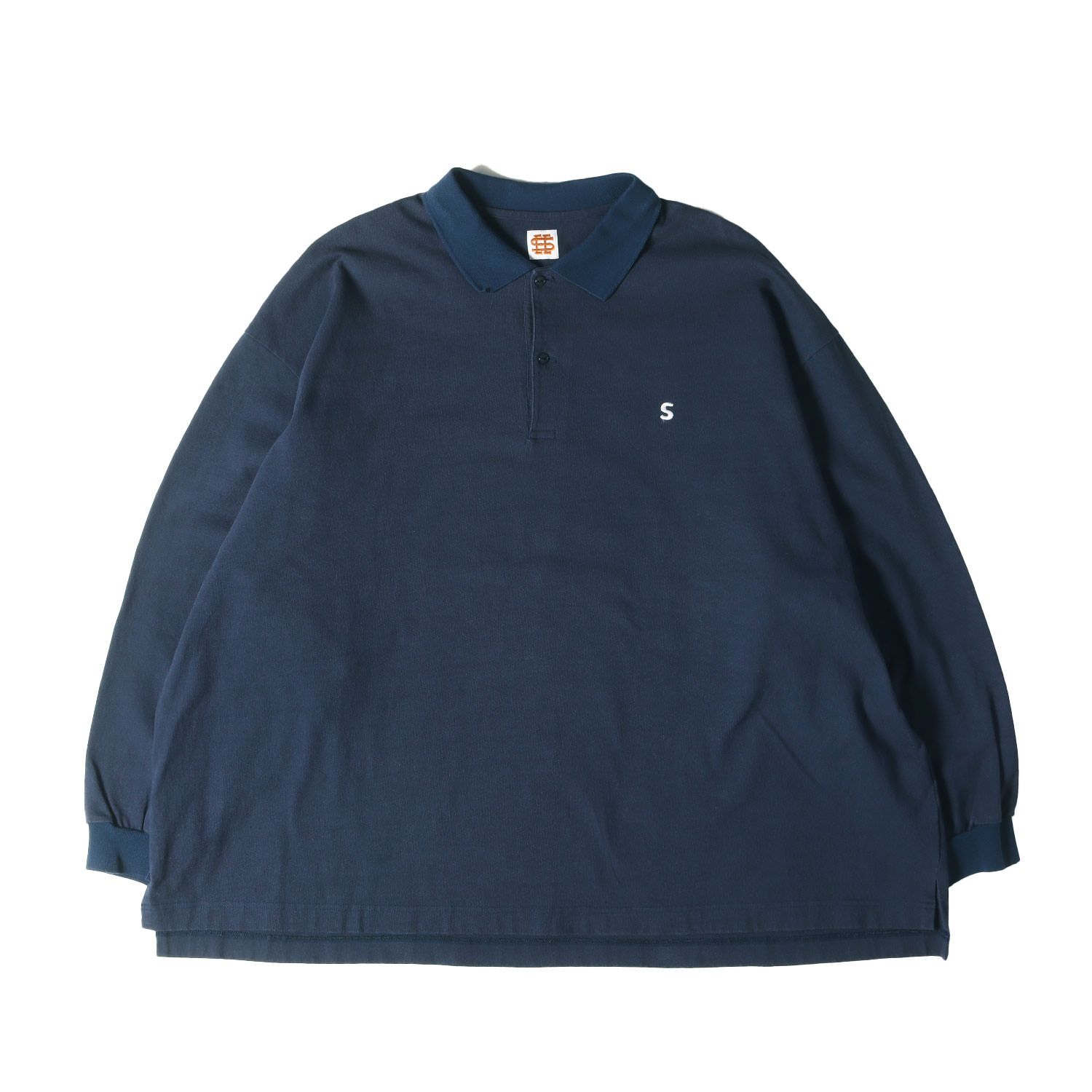 seesee ビッグサイズ ロングスリーブ ヘビー ポロシャツ SEESEE シーシー ポロシャツ サイズ:XXXXL ビッグサイズ ロング