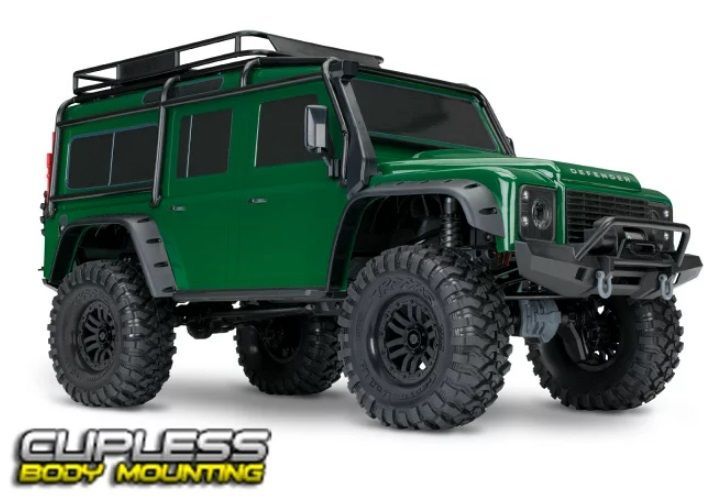 TRX4M Land Rover Defender レッド TRX-4M Land Rover Defender 1/18