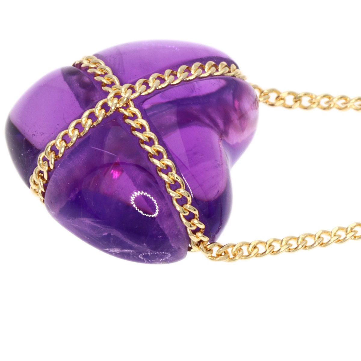 TIFFANY&Co. ティファニー チェーン クロスハート アメジスト