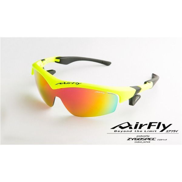 48％割引 AirFly（エアフライ）ノーズパッドレススポーツサングラス