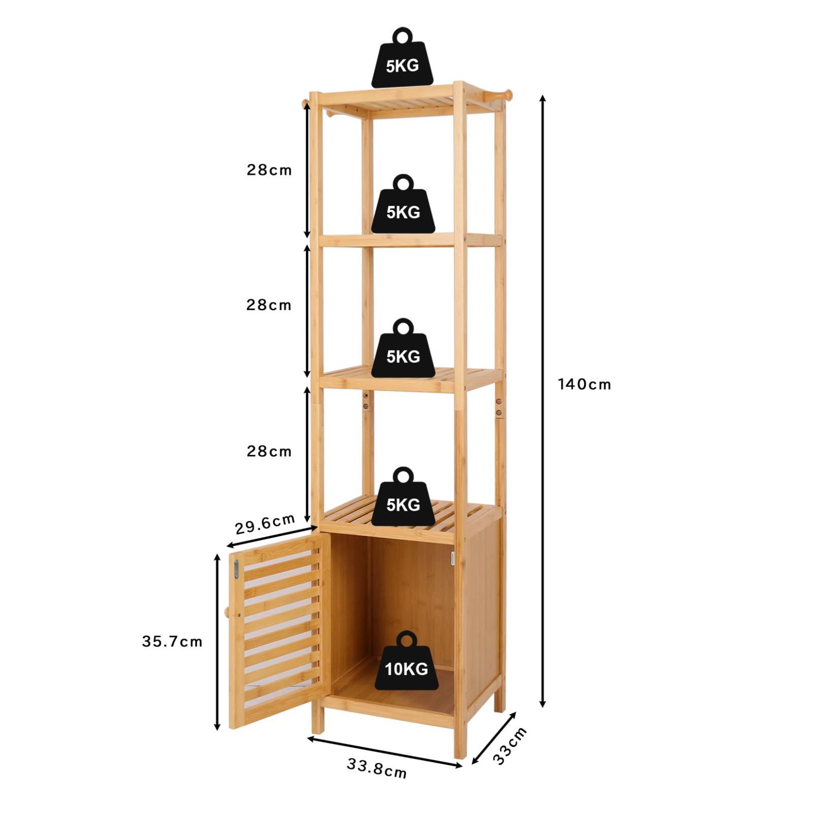 数量限定』 おしゃれ 飾り棚 浴室用ラック 展示棚 頑丈 大容量 扉付き
