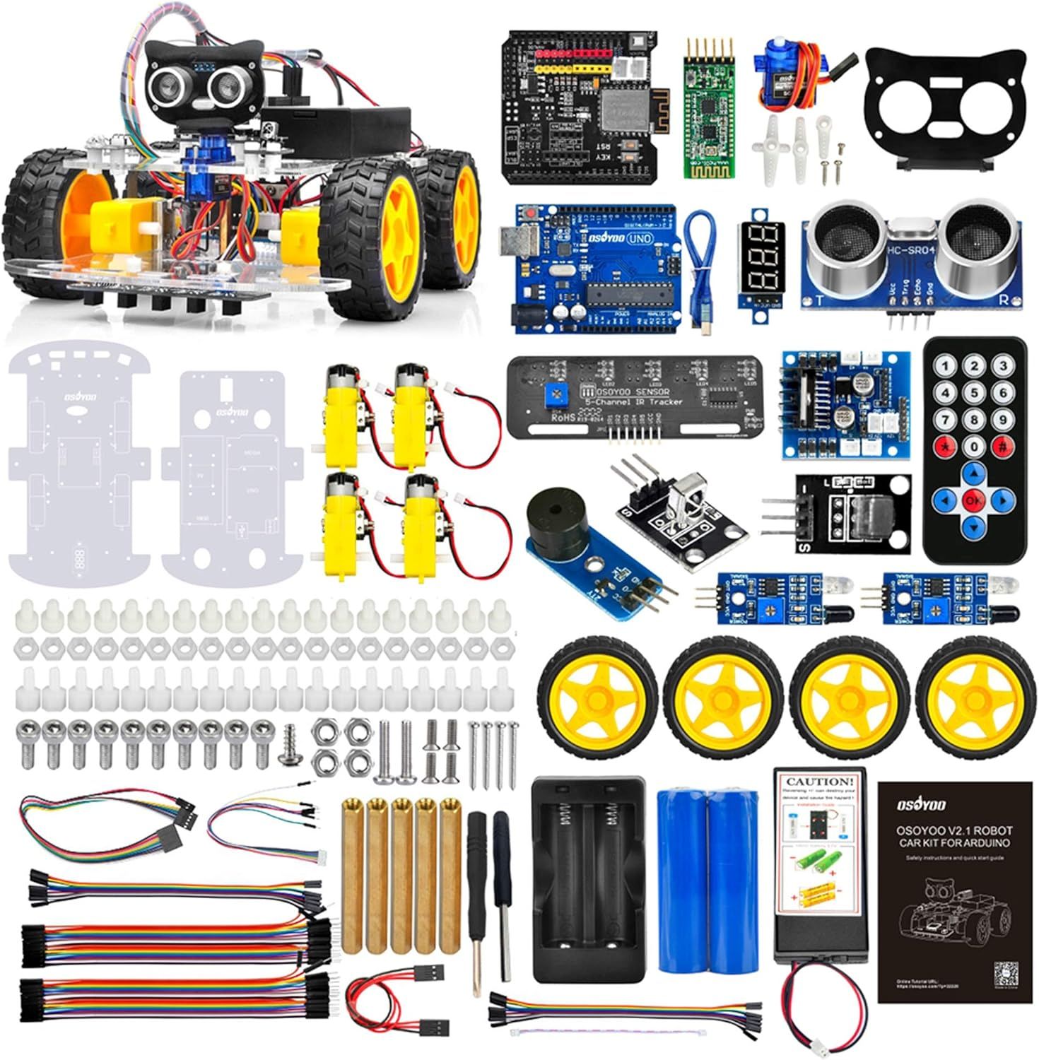 Amazon | OSOYOO Arduino用 アルドゥイーノ UNO 多機能 教育