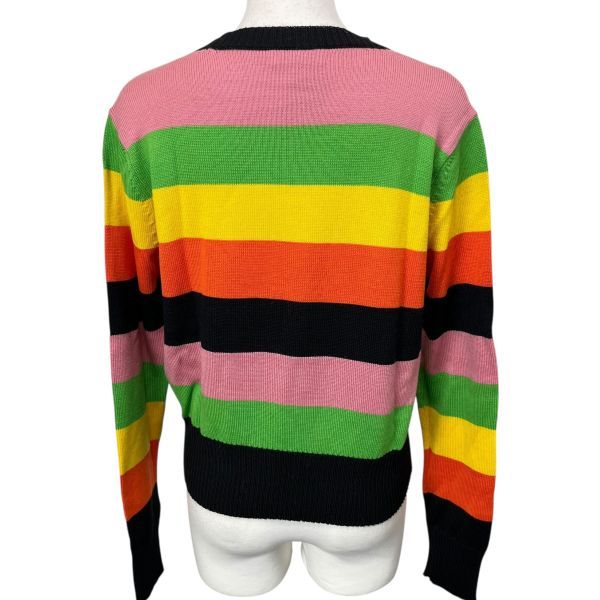 ◇ レッドヴァレンティノ RED VALENTINO セーター 黒 ピンク グリーン