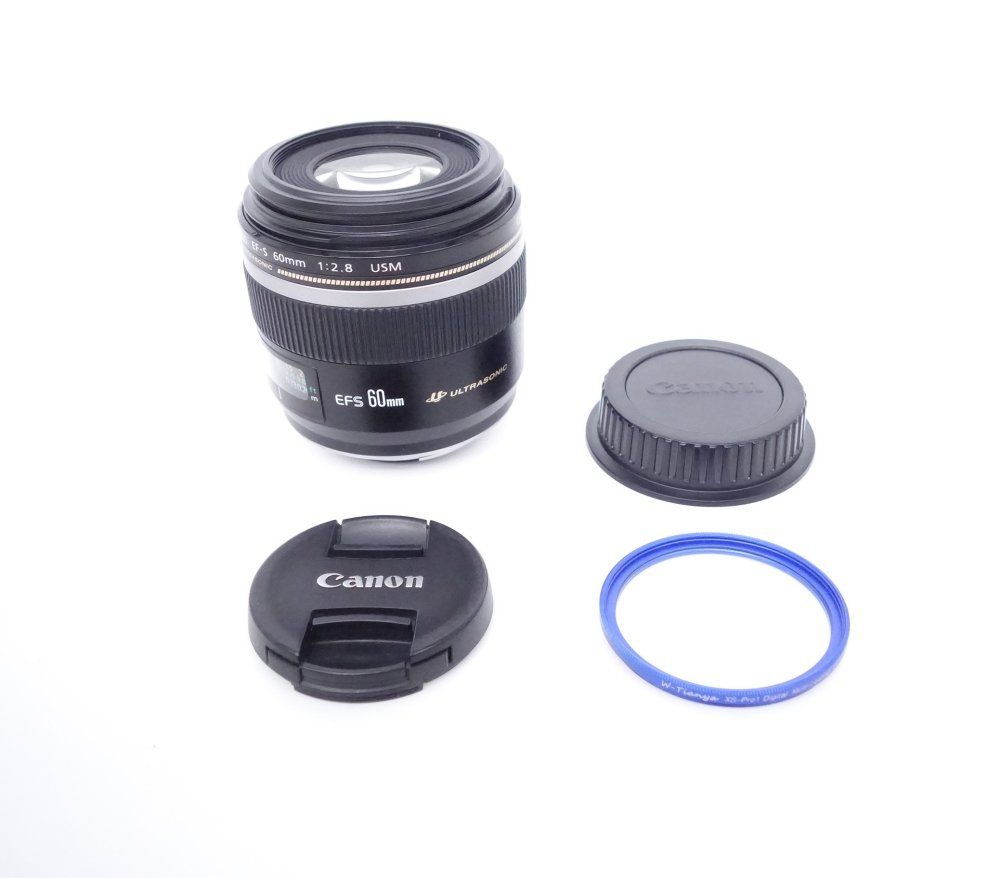 上品 キヤノン Canon 単焦点マクロレンズ EF-S60mm F2.8マクロ USM APS-C対応 D05034A