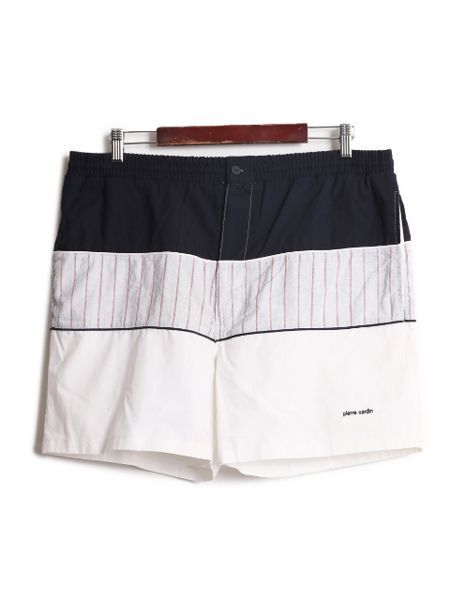 【お得なクーポン配布中!】 90s ピエールカルダン デザイン ショートパンツ メンズ L / オールド Pierre Cardin スイム ショーツ 短パン 海パン 水陸両用 マルチカラー