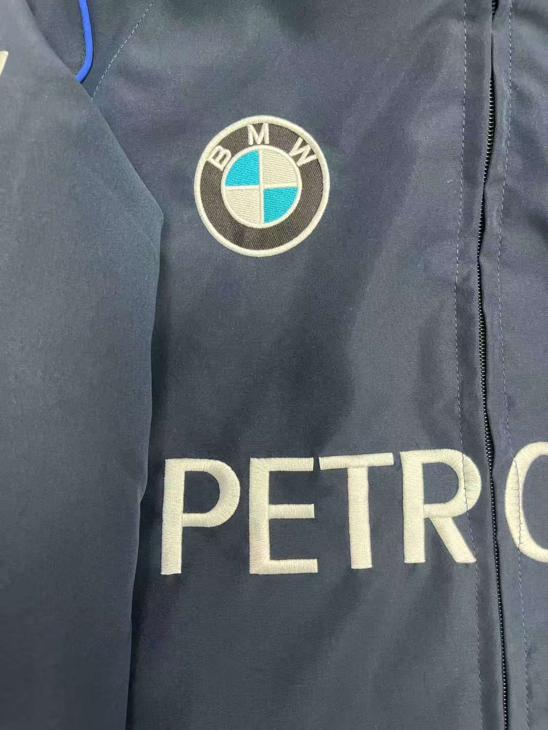 BMW F1レーシングジャケット 刺繍デザイン オートバイ風スタイル