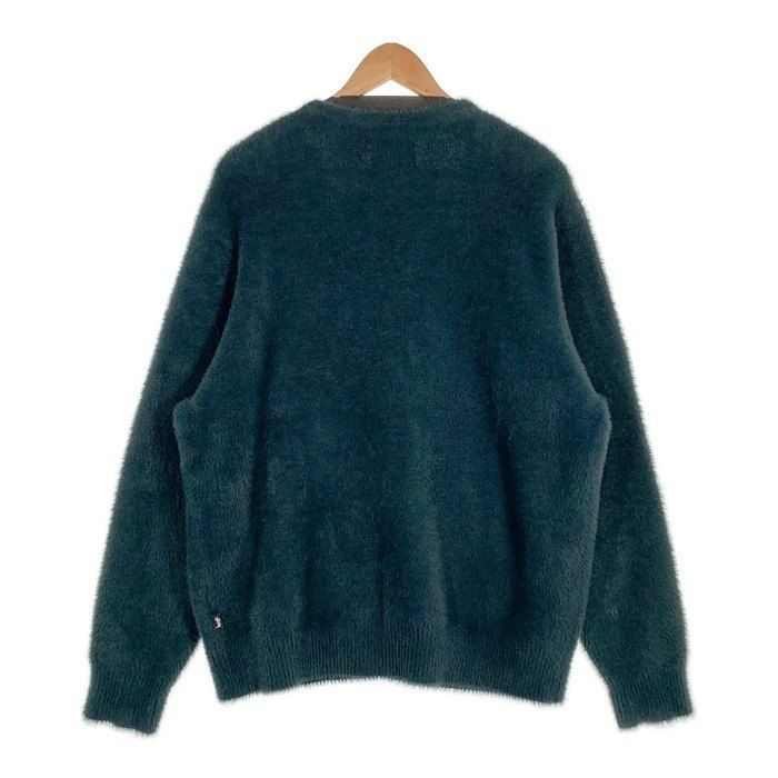 STUSSY ステューシー 22AW Shaggy Cardigan シャギーカーディガン グリーン Size L - メルカリ