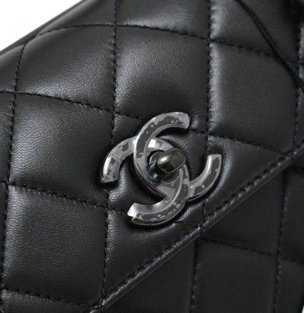シャネル マトラッセ トップハンドル 2wayバッグ ブラック 新品 シャネル CHANEL トレンディCC マトラッセ トップハンドル