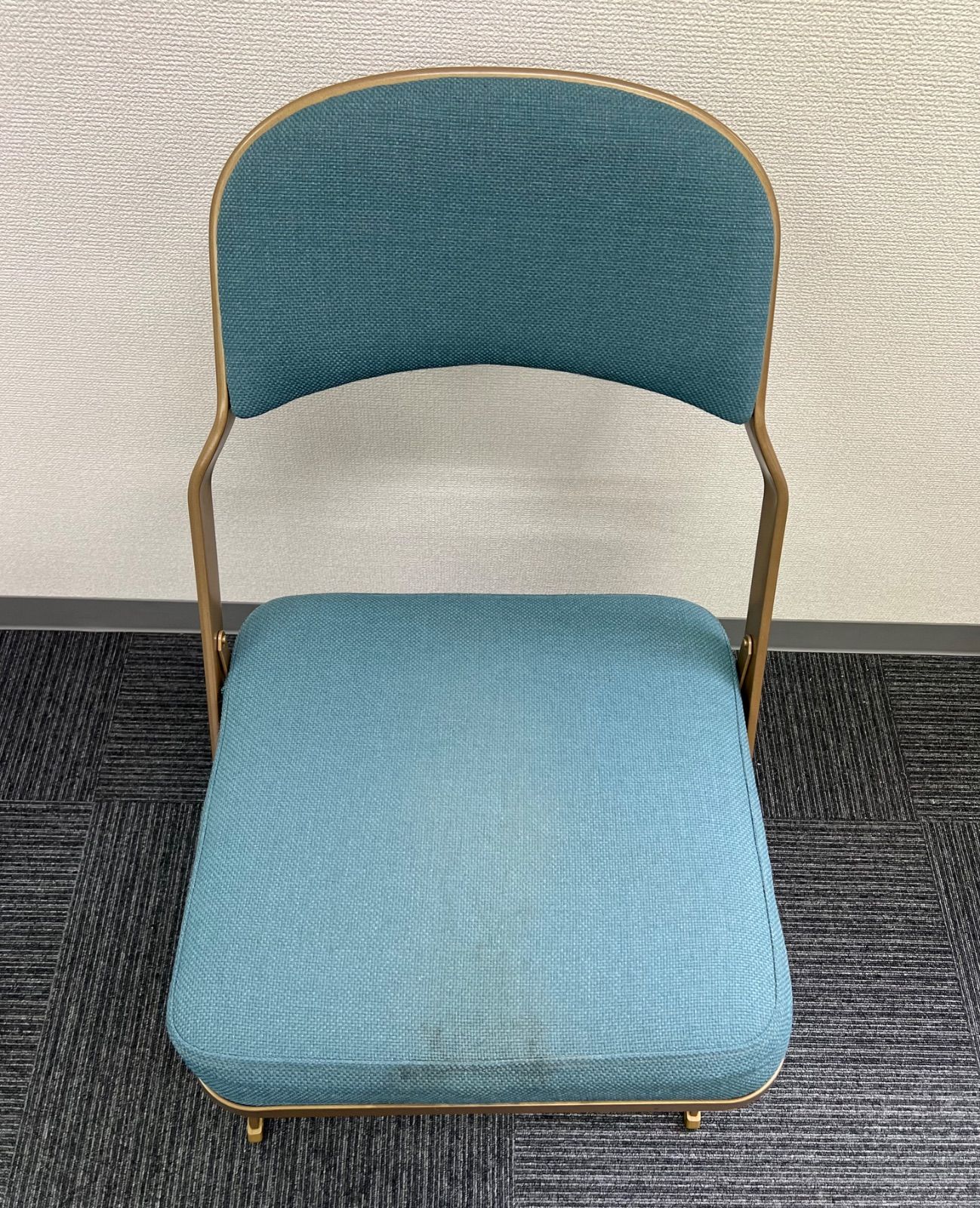 Clarionクラリン フォールディングチェア  Teal（青緑） CLARIN クラリン社 FULL CUSHION FOLDING CHAIR Teal（青緑