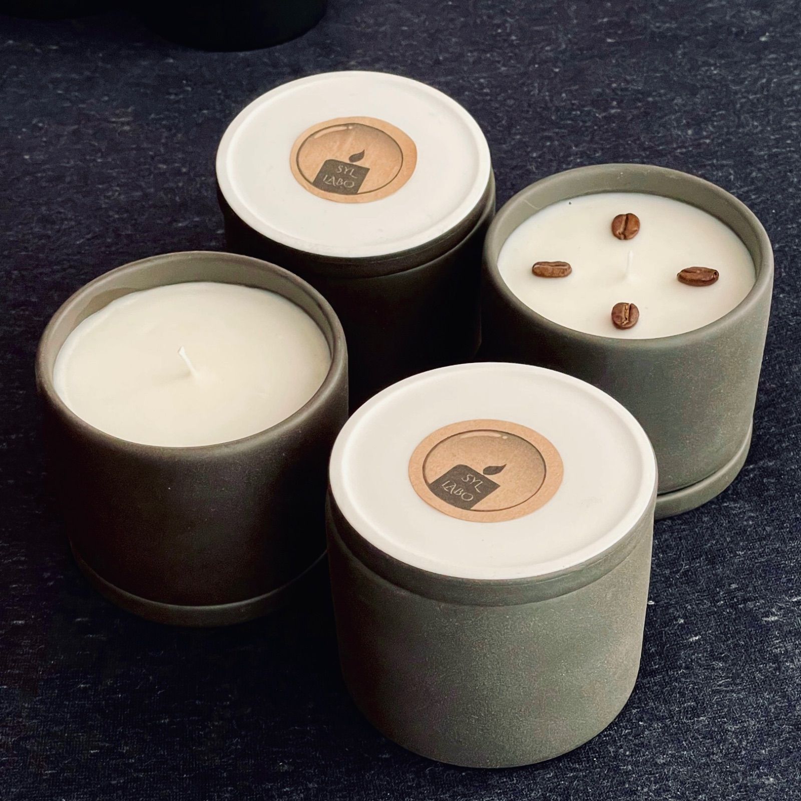 No.355 ボタニカルキャンドル ソイキャンドル ハンドメイド ソイキャンドル