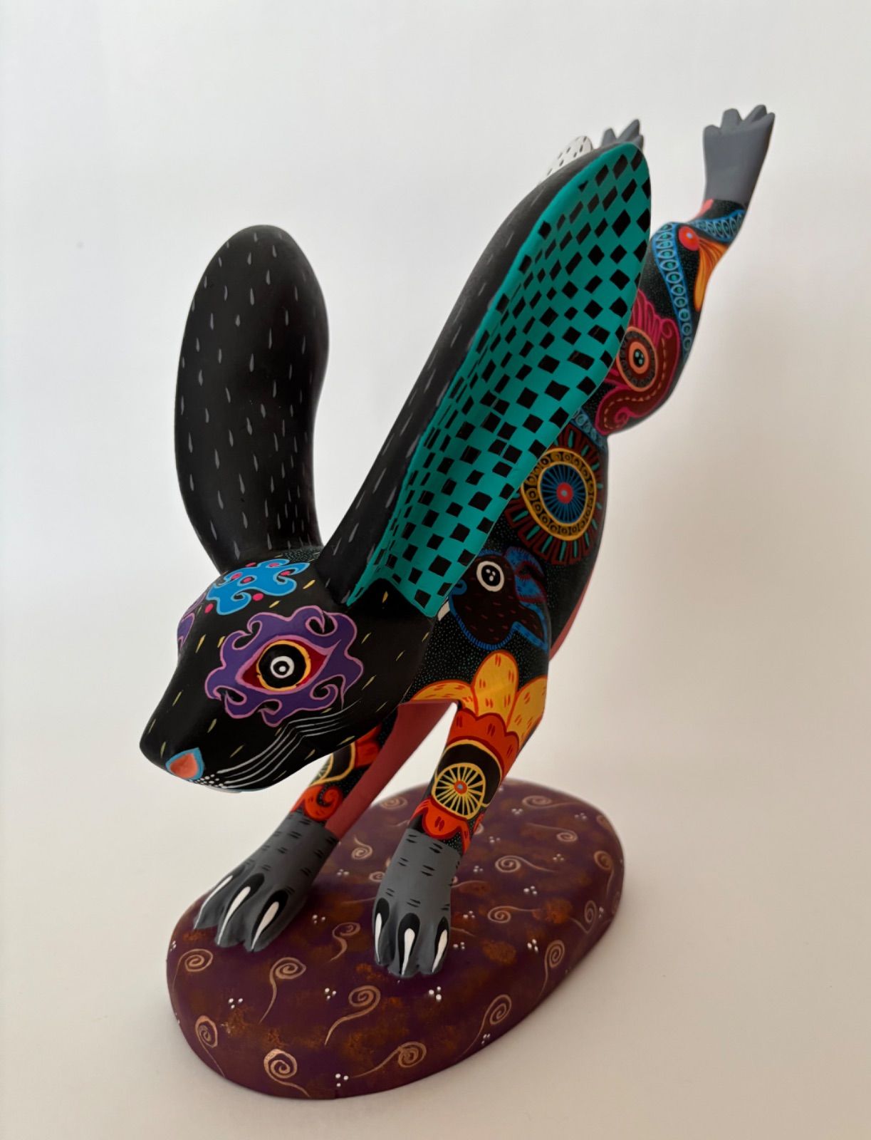 アレブリヘス メキシコ工芸品【サポテックデザインのウサギ