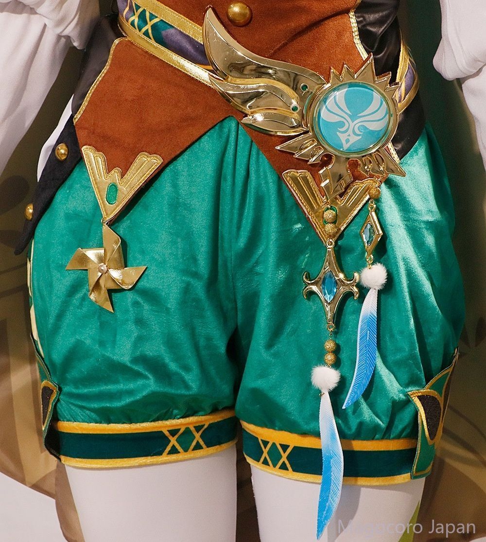 コスプレ衣装原神ヴェンティコスプレセット風神コスチューム衣装ワンピース正太