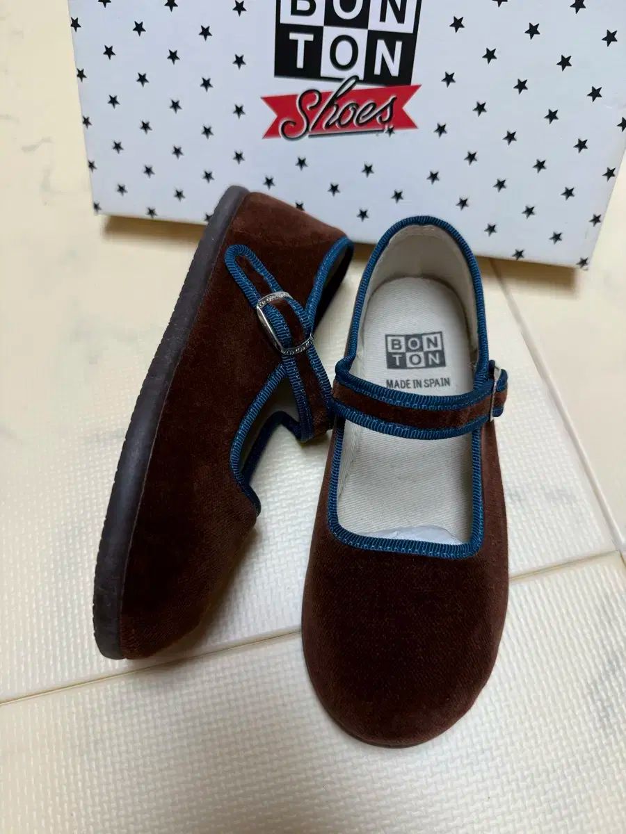 ボントン メアリー ジェーン 茶色 29 サイズ
