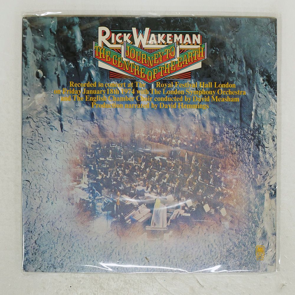 帯 国内盤 RICK WAKEMAN/JOURNEY TO THE CENTR/A&M GP226 LP