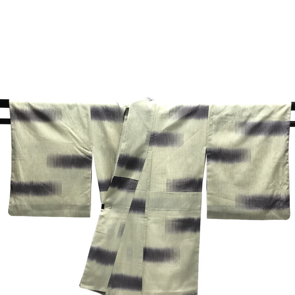 小紋/ぼかし/美品/白×紫/仕立上がり/適応身長148～155㎝/9584 小紋/ぼかし/美品/白×紫/仕立上がり/適応身長148～155㎝/9584の通販 by