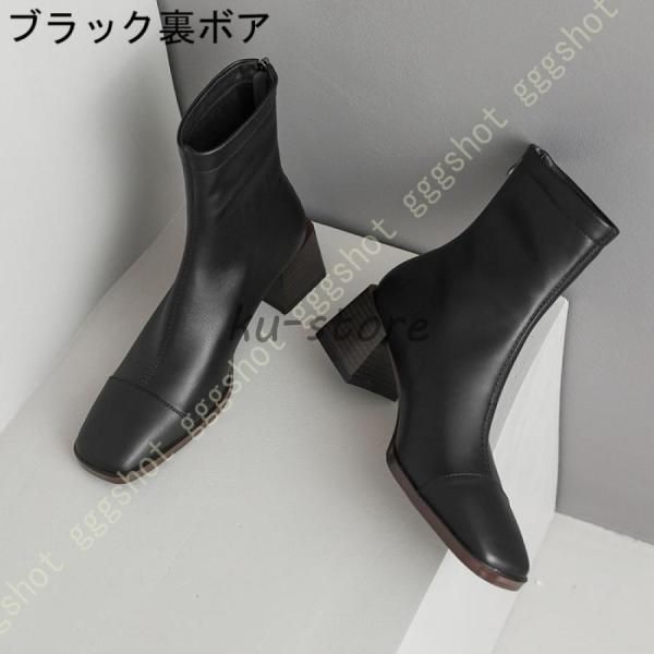 ショートブーツ ブーツ レディース バックジップ 本革 エンジニア