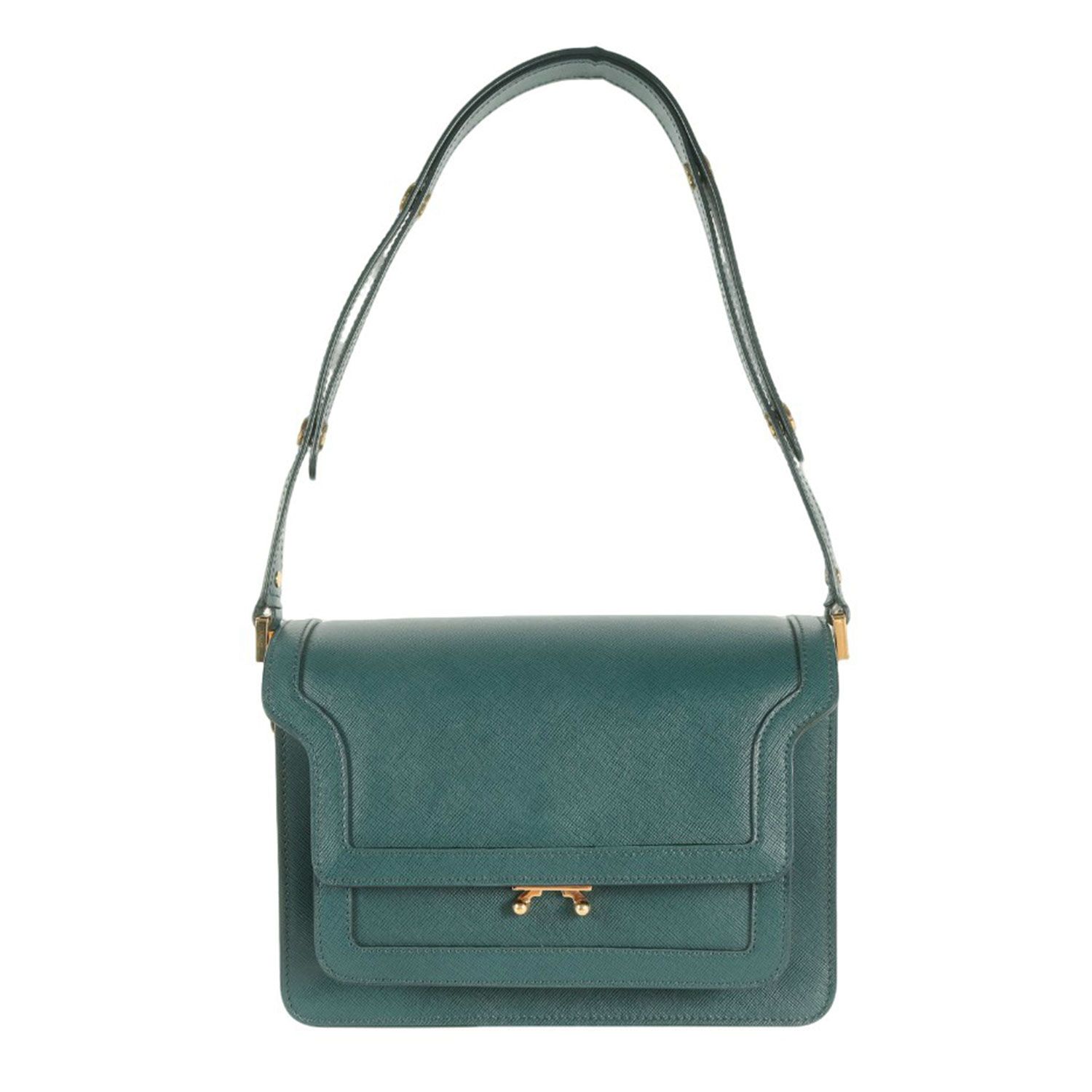 MARNI マルニ グリーン系 | トランク バック | TRUNK MEDIUM BAG