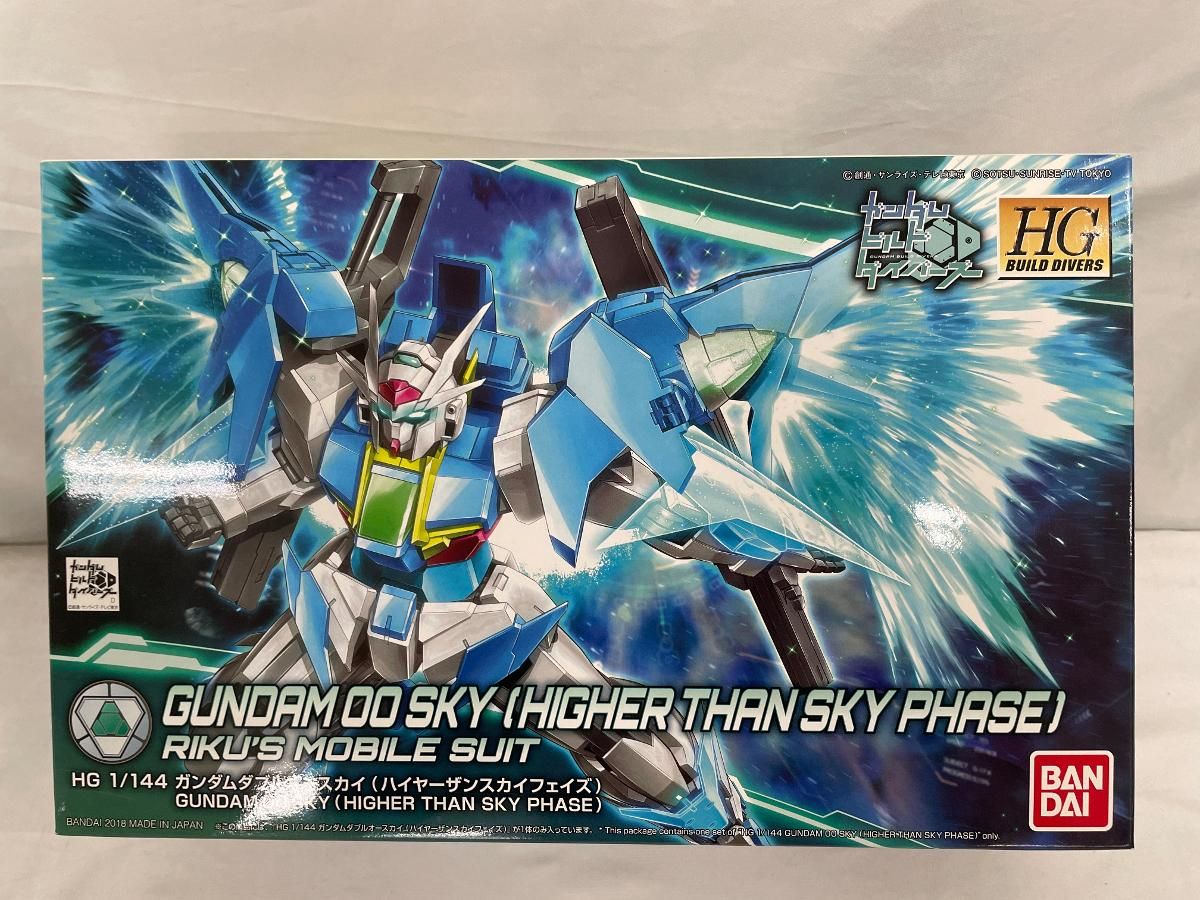 HGBD 1/144 ガンダムダブルオースカイ(ハイヤーザンスカイフェイズ) 未開封】1/144 HGBD ガンダムダブルオースカイ(ハイヤーザン