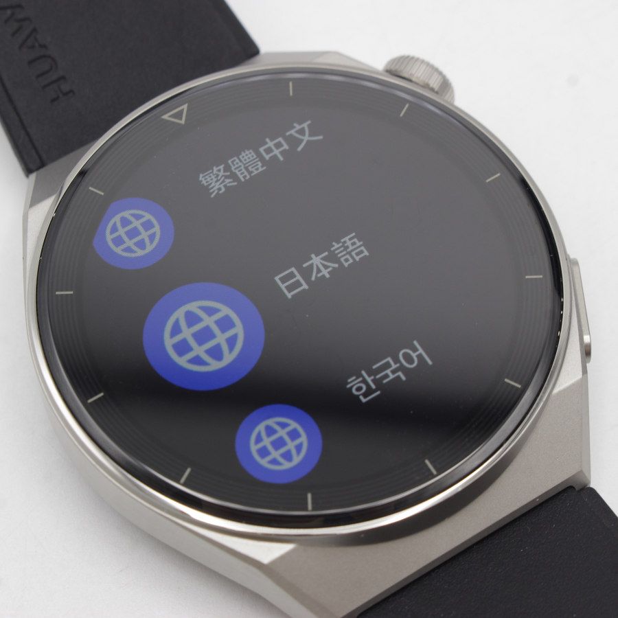 美品】HUAWEI WATCH GT3 Pro 46mm ODN-B19 チタン アクティブモデル