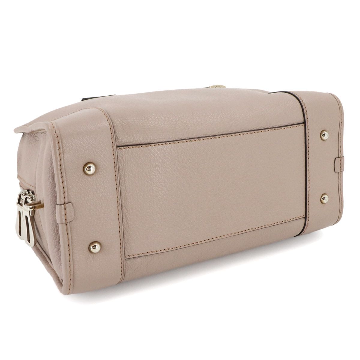 LOEWE　ロエベ　アナグラム　アマソナ28　ハンドバッグ　スエード 新品同様 ロエベ LOEWE アマソナ 28 ハンド バッグ レザー