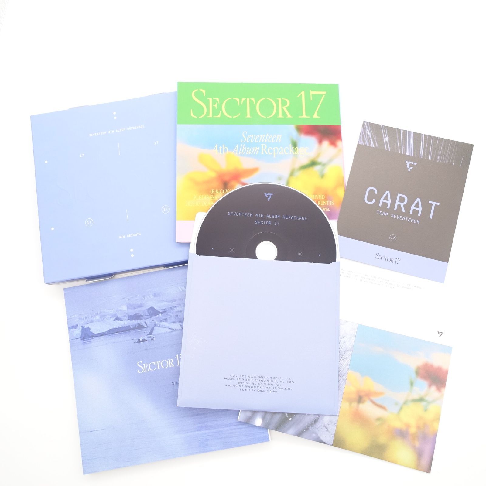 SEVENTEEN セブチ Sector 17 4th ALBUM アルバム new heights