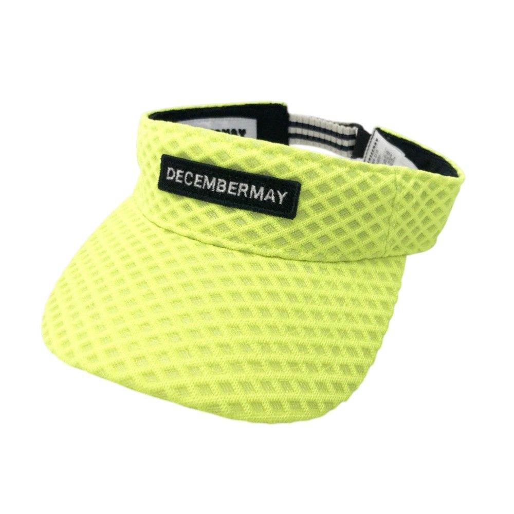DECEMBERMAY ディセンバーメイ サンバイザー イエロー系 UNISEX1
