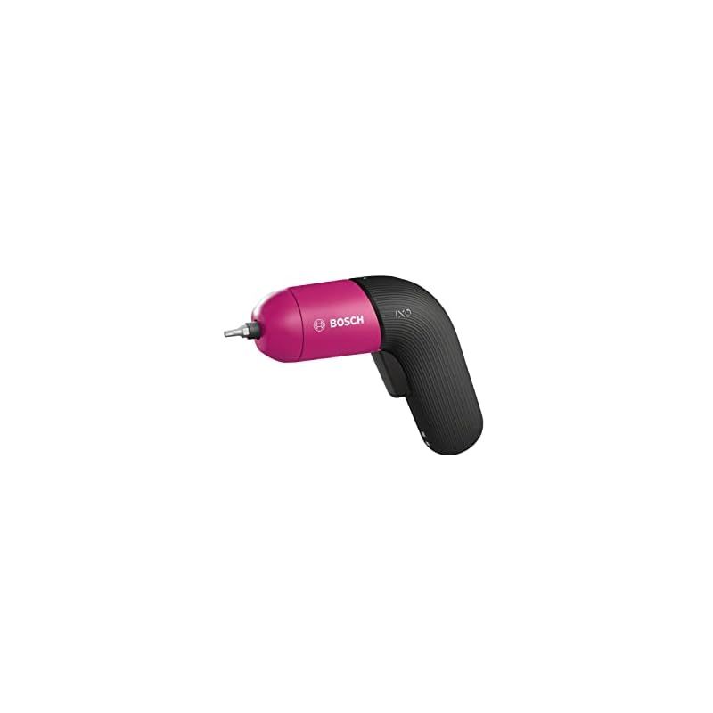 ボッシュ BOSCH コードレス電動ドライバー IXO6 ラズベリーレッド 無段変速 正逆転切替 LEDライト ビット10本 充電器 ケース付 電動ドライバー 0