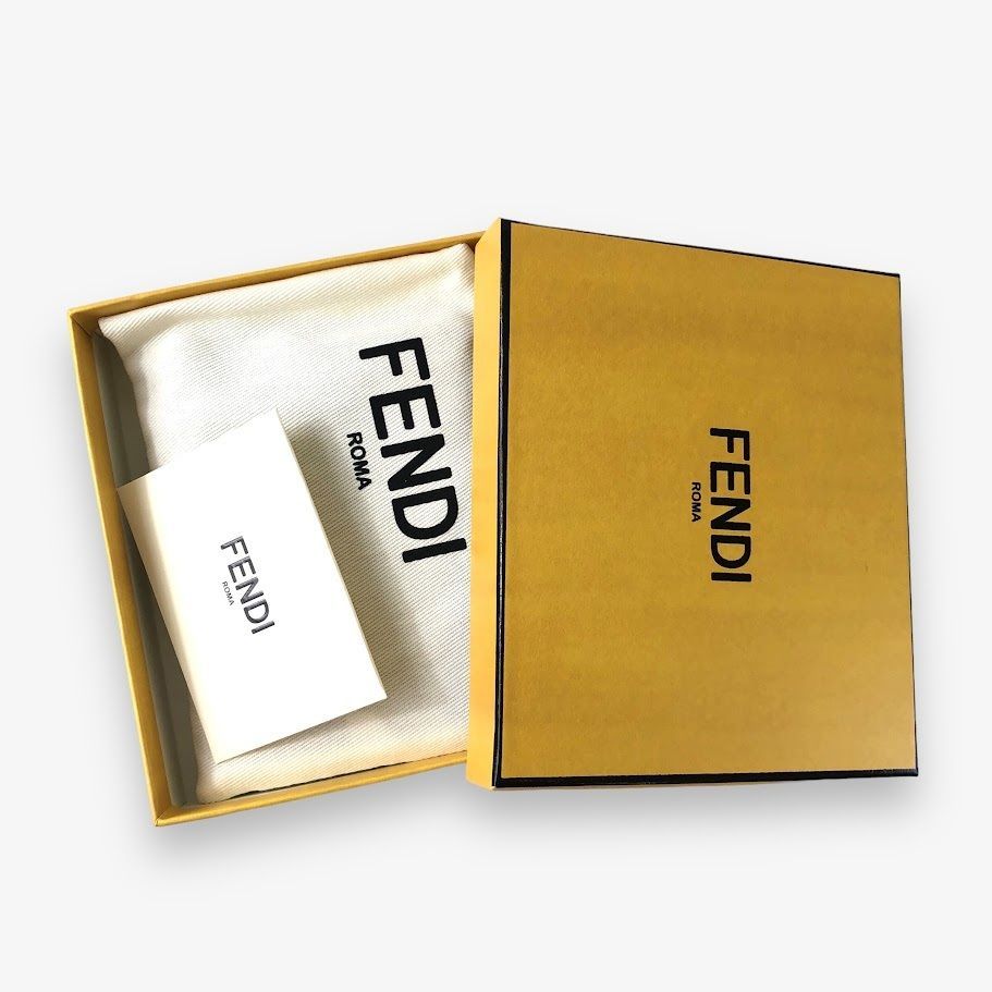 未使用 FENDI フェンディ マネークリップ 財布 メンズ 7M0281