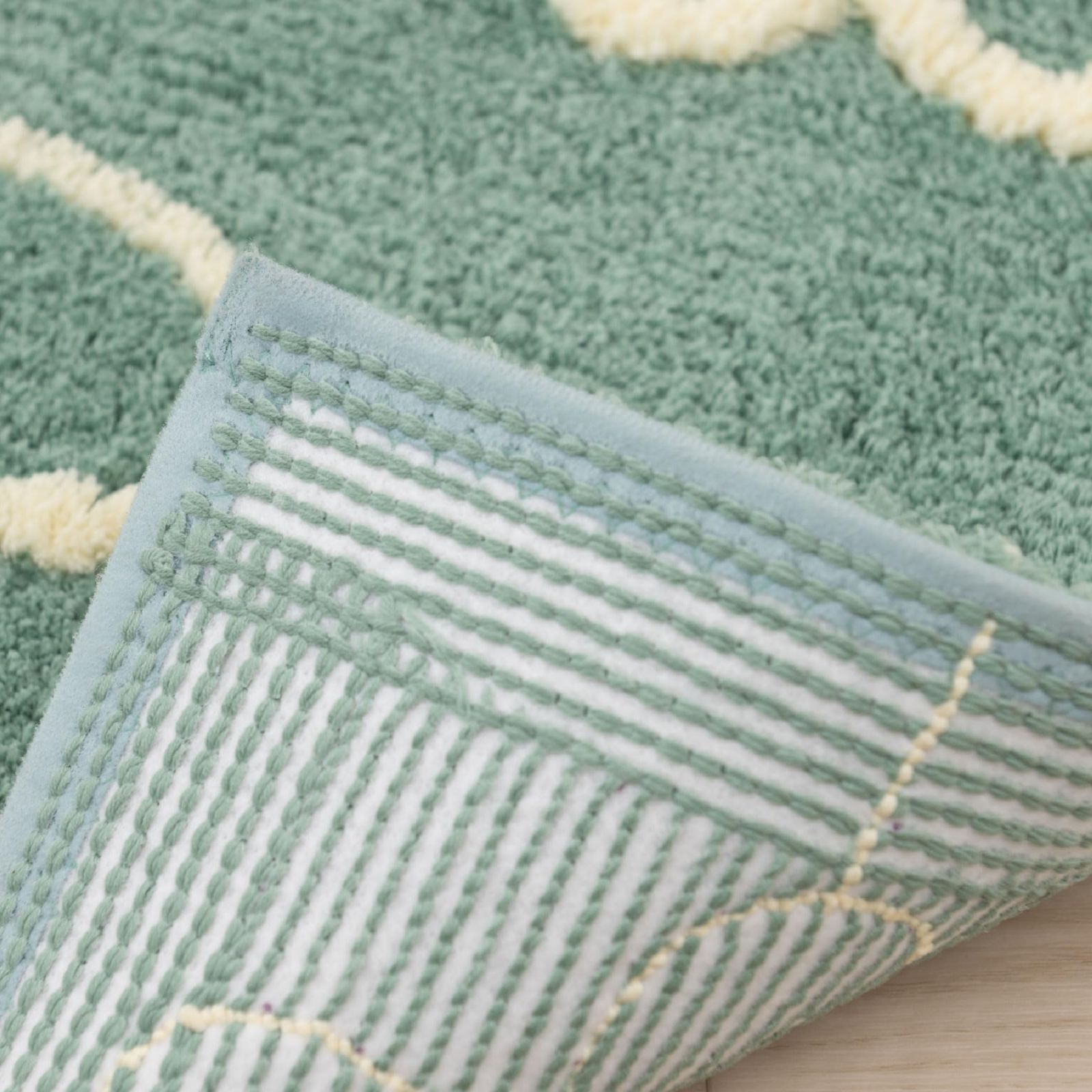 新着商品 センコー シビラ グリーン 16889 約95×60cm トイレマット オルファブレ sybilla