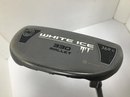 オデッセイ WHITE ICE 330 MALLET 32インチ パター PT スチール フレックスその他 メンズ 男性用 右利き 右用 Cランク ゴルフクラブ
