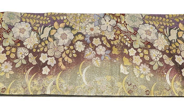 辻が花長尺染袋帯正絹 袋帯 正絹 辻が花 慶長 礼装用 フォーマル 良品 中古 リサイクル