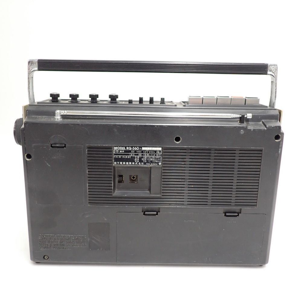ナショナル ラジカセ　RQ-560　動作品　レトロ ナショナル ラジカセ RQ-560 動作品 レトロ National RQ‑560