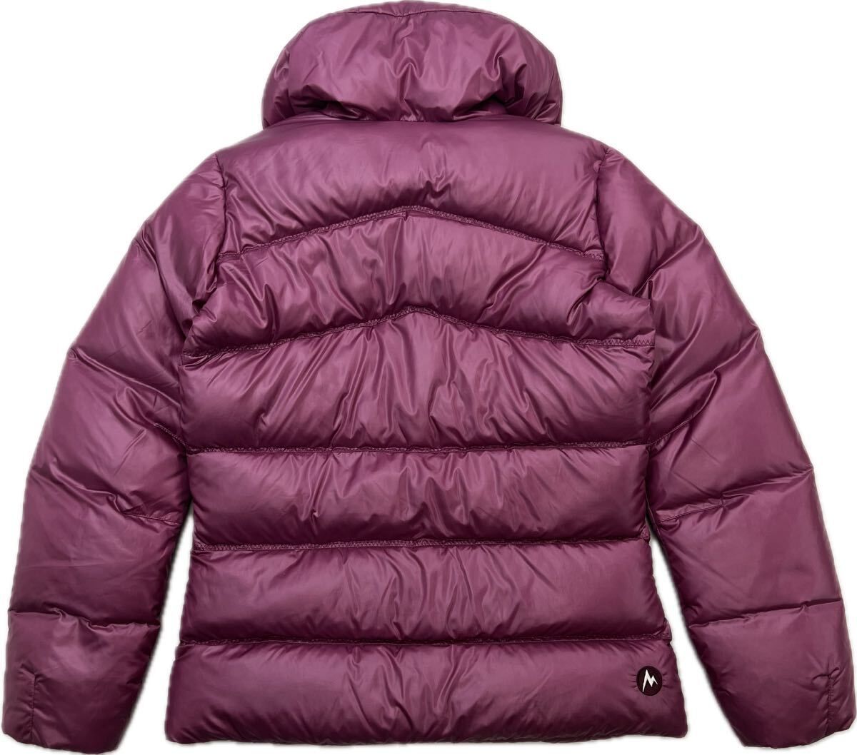 Marmot ☆ マーモット 650 フィルパワー ダウンジャケット パープル ピンク レディース S 秋冬 アウトドア キャンプ タウンユース ■A347 Marmot ☆ マーモット 650 フィルパワー ダウンジャケット パープル