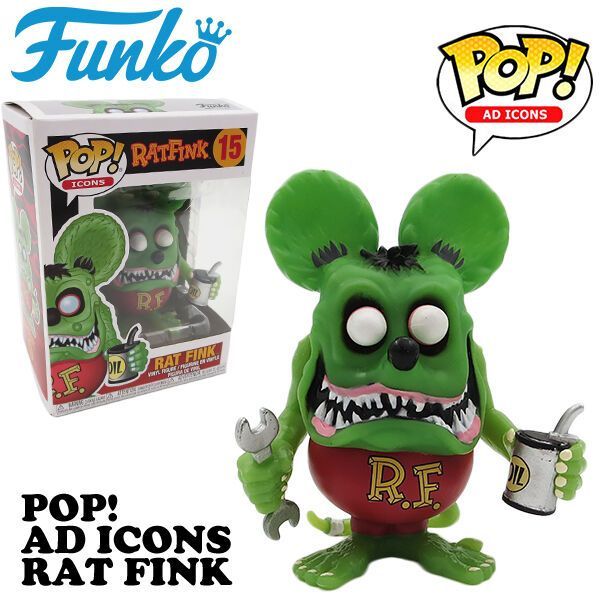 ラットフィンク フィギュア FUNKO POP!】グリーン 標準カラー