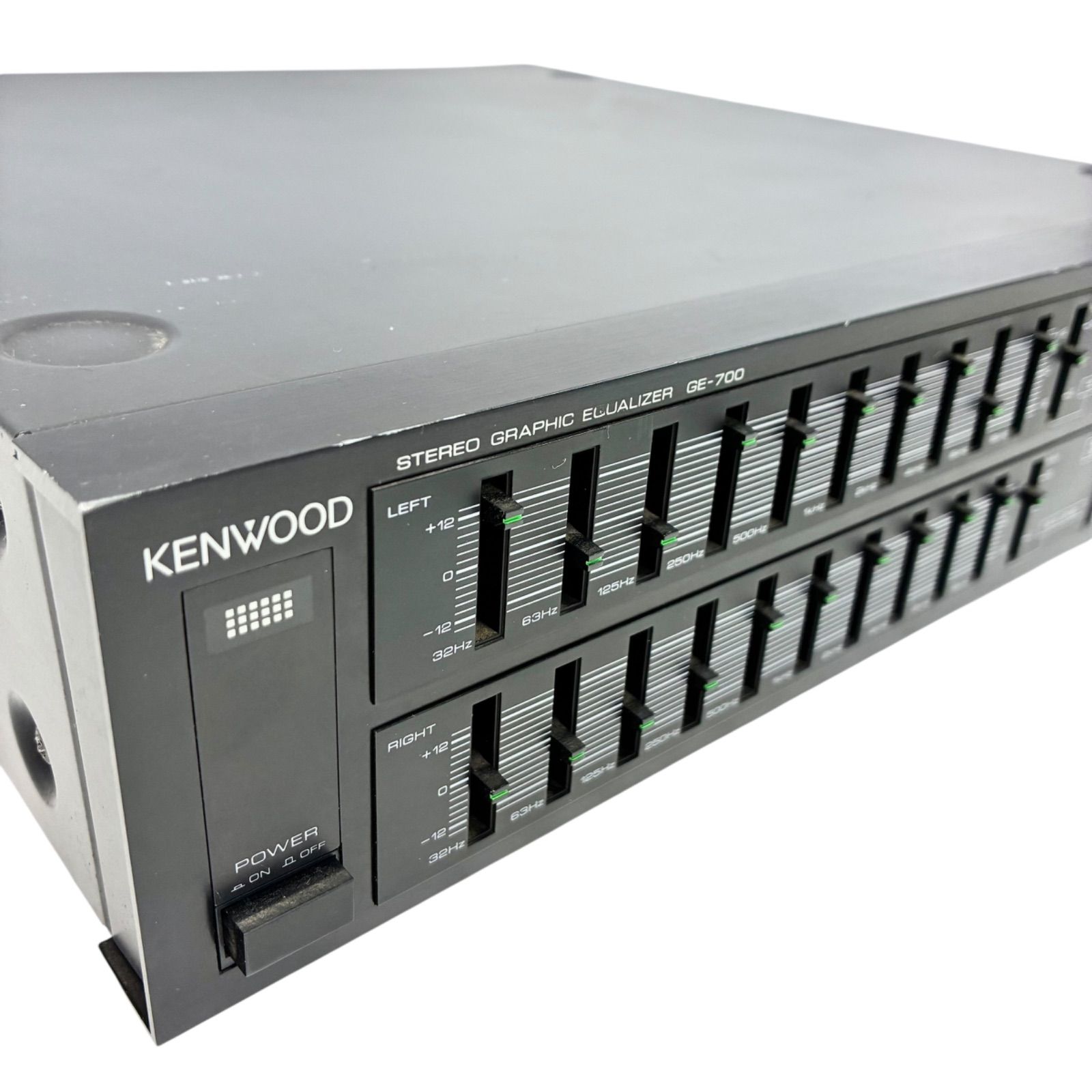 動作品】Kenwood GE‑700 ステレオ グラフィックイコライザー
