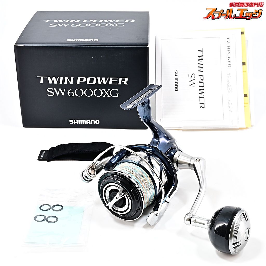 SHIMANO 21 TWIN POWER SW6000XG 美品 シマノ 21ツインパワー SHIMANO 21 TWIN POWER SW6000XG 美品 シマノ 21ツインパワー