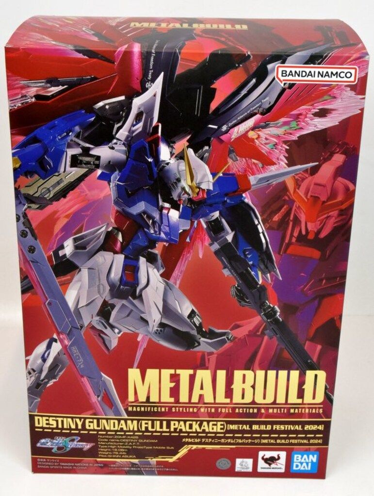 L BUILD デスティニーガンダムフルパッケージ　2024 METAL BUILD デスティニーガンダム（フルパッケージ） [METAL
