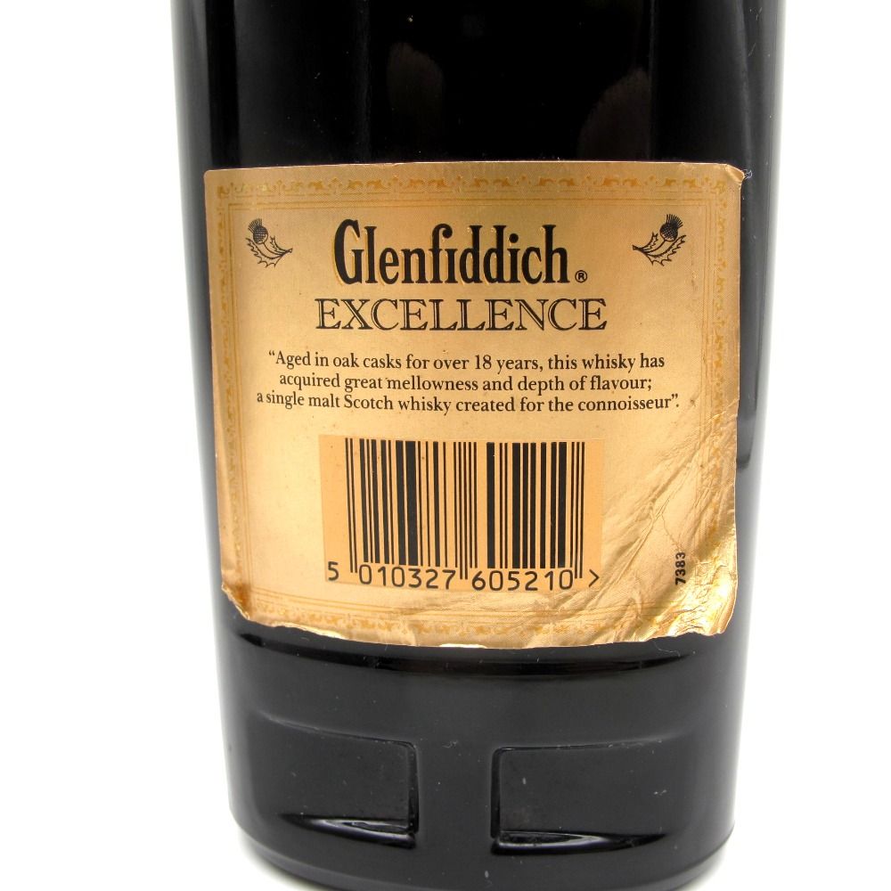 Glenfiddich グレンフィディック ウイスキー 18年 エクセレンス シングルモルト ピュアモルト表記 700ml 43% 洋酒 古酒 未開栓