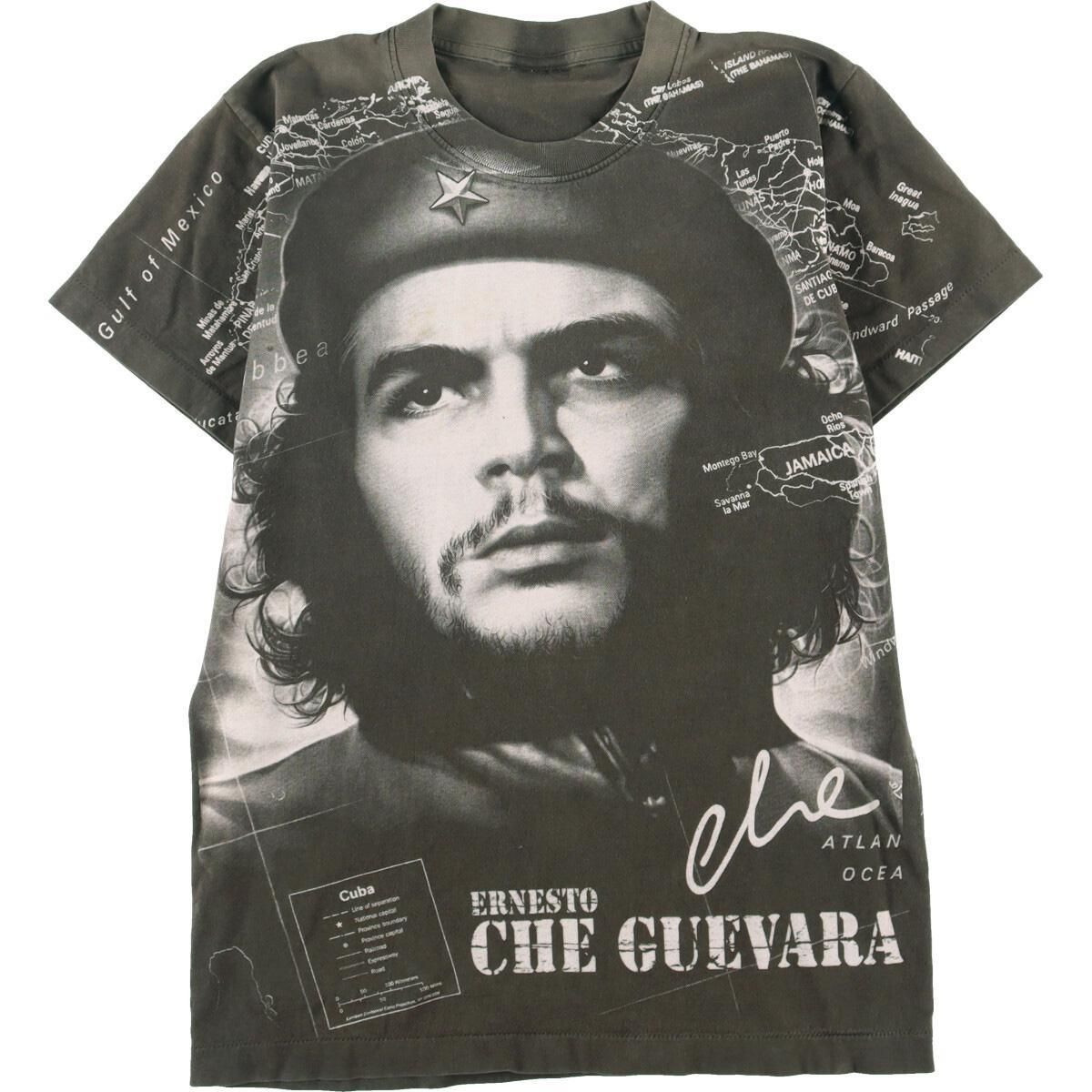 古着 90年代 CHE GUEVARA チェゲバラ 大判プリント 人物Tシャツ メンズ