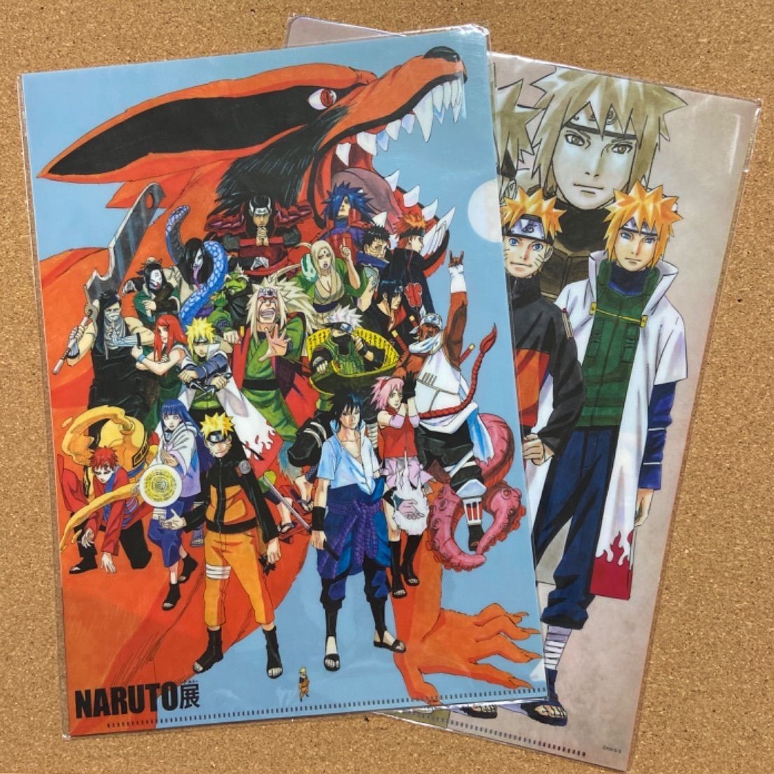 NARUTO展 クリアファイル 第七班セット