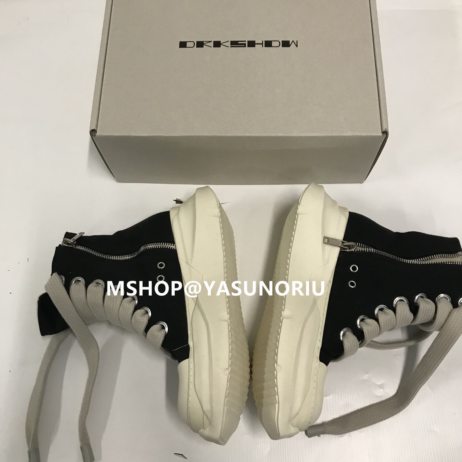 Rick Owens Drkshdw abstract sneakers 42