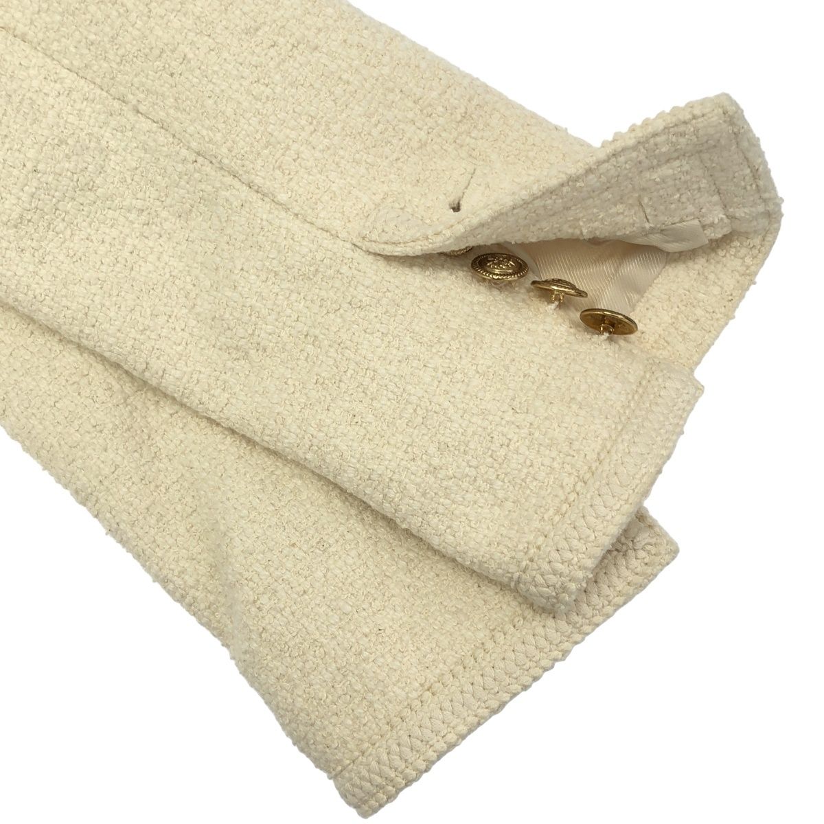 Na.e ナエ 25SS THE TWEED JACKET ツイードジャケット アイボリー F